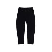 HALFBOY Svart Banan Ben Jeans Black, Dam