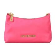 Love Moschino Stilig Polyester Väska Pink, Dam