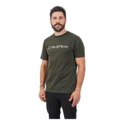 MA.STRUM Cracked Logo Oil Slick T-shirt Green, Herr