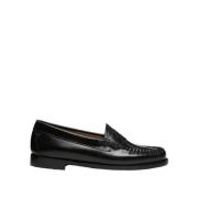 G.H. Bass & Co. Handgjorda Läderloafers Black, Dam