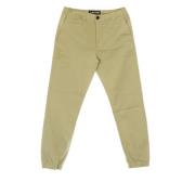 IUTER Beige Joggers med Elastisk Midja Beige, Herr