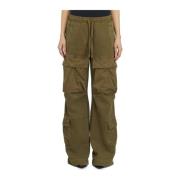 ENTIRE STUDIOS Militär Utility Sweatpants Green, Dam