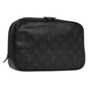 Louis Vuitton Vintage Pre-owned Canvas kuvertvskor Black, Dam