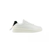 Barracuda Vita lädersneakers med unik detalj White, Dam