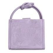 Marc Jacobs Mini Toteväska med Rhinestone Detalj Purple, Dam