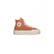 Converse Mocka Högtoppsneakers Orange, Dam