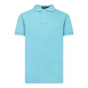 Polo Ralph Lauren Himmelblå Piquet Polotröja Blue, Herr