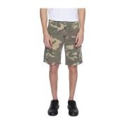 U.S. Polo Assn. Bomull Bermuda Shorts Beige, Herr