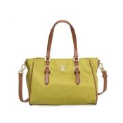 U.S. Polo Assn. Syntetisk Tote Handväska i Lime Green, Dam