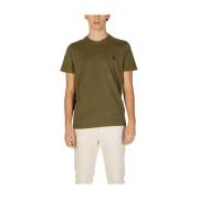 U.S. Polo Assn. Grön Bomull Klassisk Passform T-shirt Green, Herr