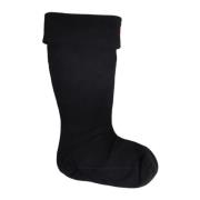 Hunter Enkla Polyestervästsockor Black, Dam