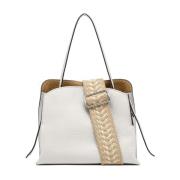 Gianni Chiarini Asia Handväska Beige, Dam