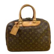 Louis Vuitton Vintage Pre-owned Canvas handvskor Brown, Dam