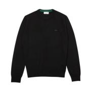 Lacoste Svart Sweatshirt för Män Noos Black, Herr