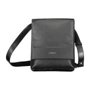 Calvin Klein Elegant Svart Axelväska Black, Herr