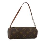 Louis Vuitton Vintage Pre-owned Canvas necessrer Brown, Dam