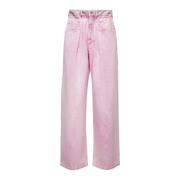 Isabel Marant Étoile Rosa Byxor för Kvinnor Pink, Dam