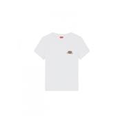 Kenzo Bomull T-shirt White, Dam