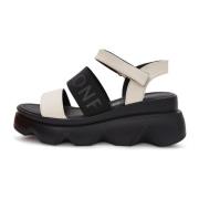 Cesare Gaspari Plattformsandal med klack Black, Dam