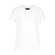 Armani Exchange Modern kortärmad T-shirt White, Dam