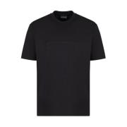 Emporio Armani Modern Logotyp T-shirt Black, Herr