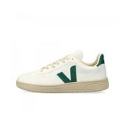 Veja Sneakers av ekologisk bomull med gummisula White, Herr