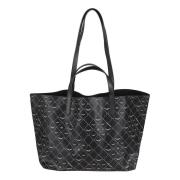 Zadig & Voltaire Monogram Toteväska med Ikoniskt Logotyp Black, Dam