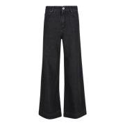 Max Mara Weekend Svarta Jeans Klassisk Fem-Ficka Stil Black, Dam