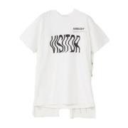 AMBUSH Vit Cape T-shirt för män White, Herr