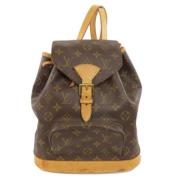 Louis Vuitton Vintage Pre-owned Canvas ryggsckar Brown, Dam