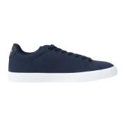 Lacoste Blå Canvas Lågtop Sneakers Blue, Herr