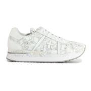 Premiata Vita Blommiga Sneakers White, Dam