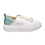 Alexander Smith Pelle Sneaker White, Dam