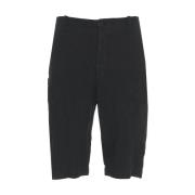 Transit Svarta Linne Cargo Shorts Black, Herr