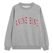 Anine Bing Crewneck Sweatshirt Gray, Dam