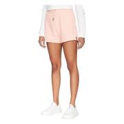 Guess Ekologisk Bomull Dam Shorts Regular Fit Pink, Dam