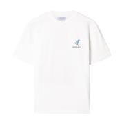 Off White Elegant Svart T-shirt och Polo White, Dam