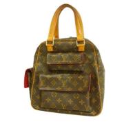 Louis Vuitton Vintage Pre-owned Canvas louis-vuitton-vskor Brown, Dam