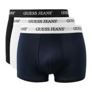 Guess Ekologisk Bomull Boxershorts Paket Multicolor, Herr