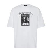 Dsquared2 Casual T-shirt med stil S71Gd1538-D20020 White, Herr