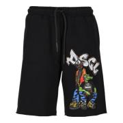 Disclaimer Bomulls Herr Shorts Black, Herr