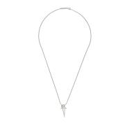 Rick Owens Pentagram Charm Halsband Gray, Dam