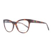 Emilio Pucci Brun Cat Eye Optiska Bågar Brown, Dam