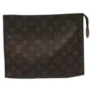 Louis Vuitton Vintage Pre-owned Canvas kuvertvskor Brown, Unisex