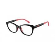 Emporio Armani Stiliga glasögon Black, Unisex