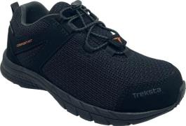 TrekSta Kid's Clip Low Gore-Tex Quicklace Black/orange