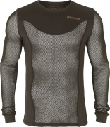 Härkila Men's Base Mesh Baselayer Shirt Shadow Brown