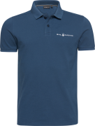 Sail Racing Men's Bowman Logo Polo Denim Blue