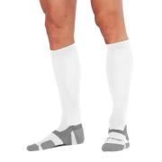 VECTR Light Cushion Full Length Socks White/Grey