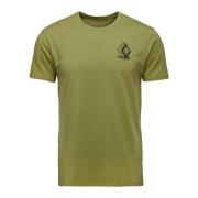 Black Diamond Men's Boulder Shortsleeve Tee Camp Green